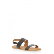 Girls 11-4 Faux Patent Leather Strap Sandals - Sandale - $12.99  ~ 11.16€