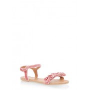 Girls 11-4 Ruffle Strap Sandals - Sandals - $9.99 