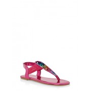 Girls 12-4 Sequin Thong Sandals - Sandálias - $12.99  ~ 11.16€