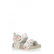 Girls 6-10 Floral Footbed Sandals - Сандали - $9.99  ~ 8.58€