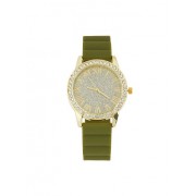 Glitter Face Rubber Strap Watch - Watches - $8.99 
