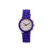 Glitter Face Watch with Rubber Strap - Ure - $9.99  ~ 8.58€