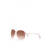 Glitter Trim Aviator Sunglasses - Sunglasses - $6.99 