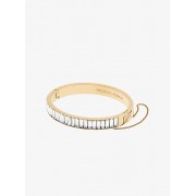 Gold-Tone Baguette Bracelet - Zapestnice - $125.00  ~ 107.36€