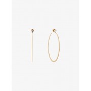 Gold-Tone Hoop Earrings - Brincos - $45.00  ~ 38.65€