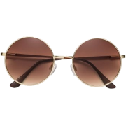Gold-colored. Round sunglasses - Occhiali da sole - 