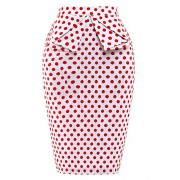 Grace Karin Slim Vintage Pencil Skirts For Women Cotton Floral CL008928 - 裙子 - $9.99  ~ ¥66.94