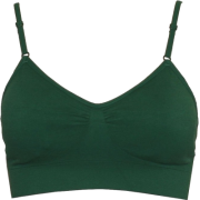 Green Seamless Sports Bra Adjustable Strap Included Bra Cups - Donje rublje - $4.75  ~ 30,17kn