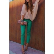 Green jeans - My时装实拍 - 