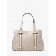 Griffin Large Logo Jacquard Tote - Hand bag - $328.00 