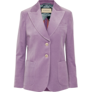 Gucci Cotton-blend velvet blazer - 西装 - 