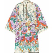 Gucci Floral Cotton Kaftan Dress - Obleke - 