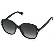 Gucci GG0092S 001 Black GG0092S Square Sunglasses Lens Category 3 Size 55mm - Eyewear - $146.75  ~ ¥983.27