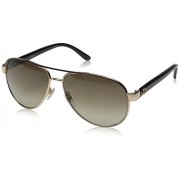 Gucci Women's GG 4239 Aviator Sunglasses with Glitter Temples - Eyewear - $184.99 