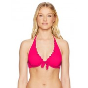 Guess Women's Ruffle Trim Halter Bikini Top - Swimsuit - $14.97 