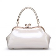 H.Tavel Lady Woman Work Place Small Patent Leather Evening Party Clutch Bag Wallets Purse - Сумки c застежкой - $33.87  ~ 29.09€