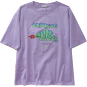 Harajuku cartoon bf cotton versatile top - T-shirt - $19.99  ~ 17.17€