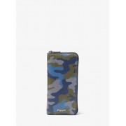 Harrison Camouflage Zip-Around Wallet - Wallets - $225.00 