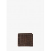 Harrison Crosshatch Leather Billfold Wallet - Denarnice - $119.00  ~ 102.21€