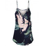 Hibelle Womens Summer V Neck Spaghetti Strap Tank Top Tie Knotted Cami - Camisas - $56.99  ~ 48.95€