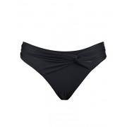 Hilor Women's Solid Color Tie Front Bikini Bottom Swimsuit Brief Goddness Hipster - 水着 - $25.00  ~ ¥2,814