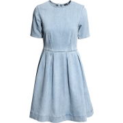 H&m Denim Dress in Blue - sukienki - 