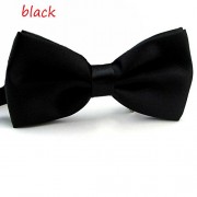 Hot Dresses Mens Pre Tied Mens Adjustable Bow Tie Fancy Plain Tie - Cravatte - $3.99  ~ 3.43€