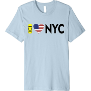 I love NYC yellow cab taxi tshirt men - Shirts - kurz - $19.99  ~ 17.17€