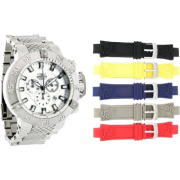 INVICTA SUBAQUA NOMA III SERIES MENS SILVER DIAL CHRONOGRAPH QUARTZ WATCH 1894 - Watches - $275.00 