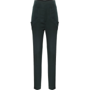 ISABEL MARANT Padme high-rise wool pants - Capri & Cropped - 