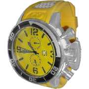 Invicta Corduba Collection Yellow Dial Yellow Polyurethane Strap Mens Watch 1054 - Watches - $139.00 