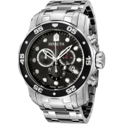 Invicta Men's 0069 Pro Diver Collection Chronograph Stainless Steel Watch - Watches - $185.00 