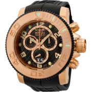 Invicta Men's 0416 Pro Diver Collection Sea Hunter Chronograph 18k Rose Gold-Plated Stainless Steel Watch - Watches - $353.00 