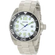 Invicta Men's 0479 Pro Diver Collection White Mother-of-Pearl Dial Stainless Steel Watch - Watches - $55.00 