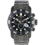 Invicta Men's 0693 Pro Diver Chronograph Gunmetal Stainless Steel Watch - Watches - $159.95 