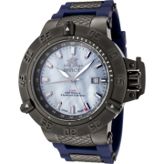 Invicta Men's 0740 Subaqua Collection Blue Mother-of-Pearl Dial Blue Rubber Watch - Watches - $239.99 