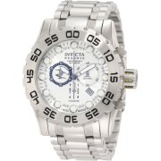 Invicta Men's 0810 Reserve Chronograph Silver Dial Stainless Steel Watch - Watches - $309.89 