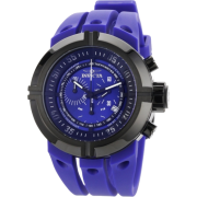 Invicta Men's 0848 Force Collection Chronograph Blue Dial Blue Polyurethane Watch - Watches - $120.18 