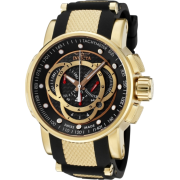 Invicta Men's 0896 S1 Chronograph Black Dial Black Polyurethane Watch - Watches - $216.99 