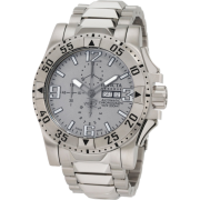 Invicta Men's 0984 Reserve Automatic Chronograph Grey Dial Stainless Steel Watch - Watches - $899.99 