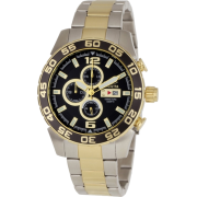 Invicta Men's 1015 II Chronograph 18k Gold-Plated and Silver-Tone Stainless Steel Watch - Watches - $99.99 