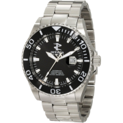 Invicta Men's 1017 Russian Diver Automatic Black Dial Stainless Steel Watch - Watches - $369.99 