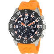 Invicta Men's 1103 Pro Diver Chronograph Black Dial Rubber Watch - Watches - $74.99 