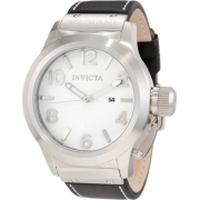 Invicta Men's 1134 Corduba White Dial Black Leather Watch - Watches - $68.93 