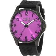 Invicta Men's 11394 Specialty Purple Dial Black Polyurethane Watch - Watches - $67.99 