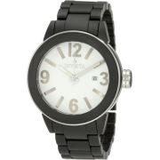 Invicta Men's 1191 White Dial Black Ceramic Watch - Watches - $119.99 