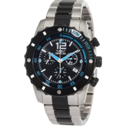 Invicta Men's 1247 II Collection Chronograph Black Dial Stainless Steel Watch - Watches - $149.99 