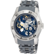 Invicta Men's 1256 Sea Spider Mechanical Skeleton Dial Grey Polyurethane Watch - Watches - $169.99 