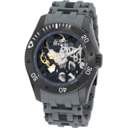 Invicta Men's 1264 Sea Spider Mechanical Skeleton Dial Black Polyurethane Watch - Watches - $167.04 