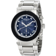 Invicta Men's 1465 Reserve Collection Chronograph Blue Dial Stainless Steel Watch - Watches - $169.99 